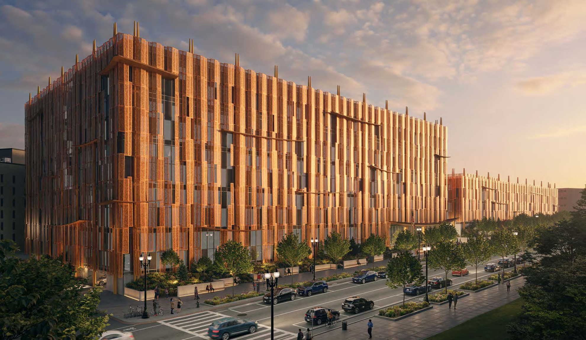 Rendering of the new Correctional facility - Courtesy of CGL Companies, CORE architecture + design and Neoscape, Inc. 2024